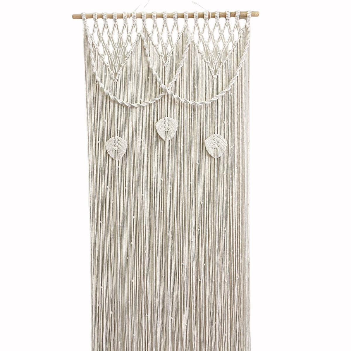 Macrame Leaf Motif Wall Hanging | Kelmera