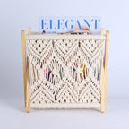 Macrame Magazine Rack | Kelmera