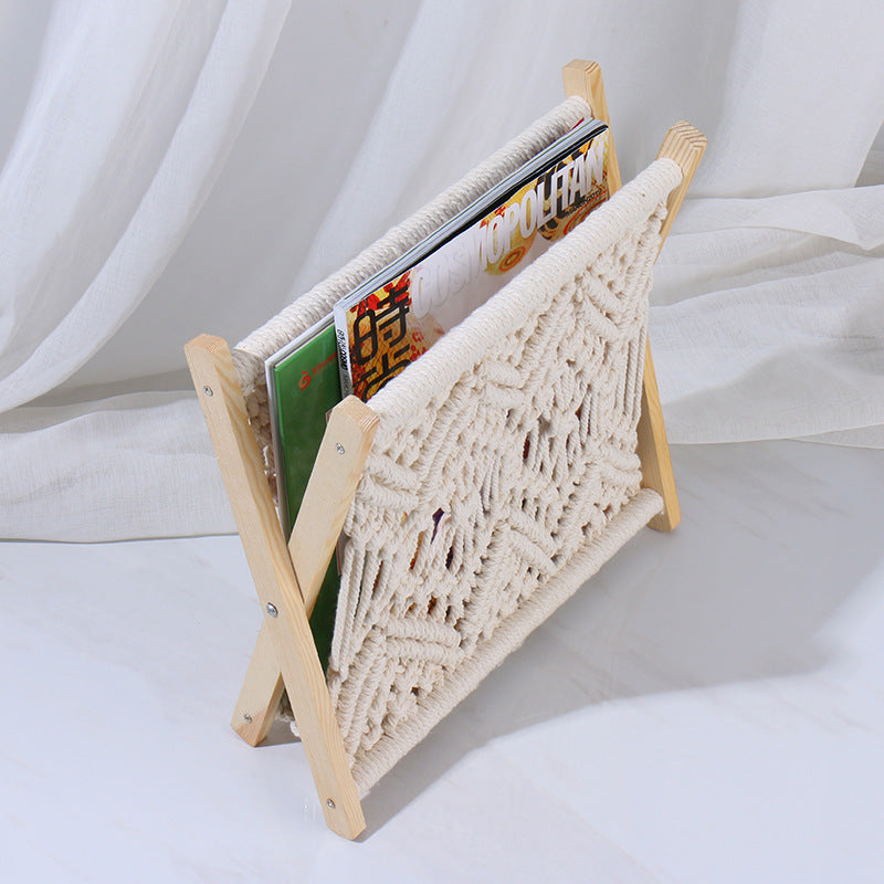 Macrame Magazine Rack | Kelmera