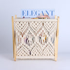 Macrame Magazine Rack | Kelmera