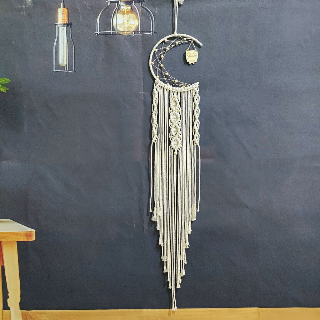 Macrame Moon Wall Hanging | Kelmera
