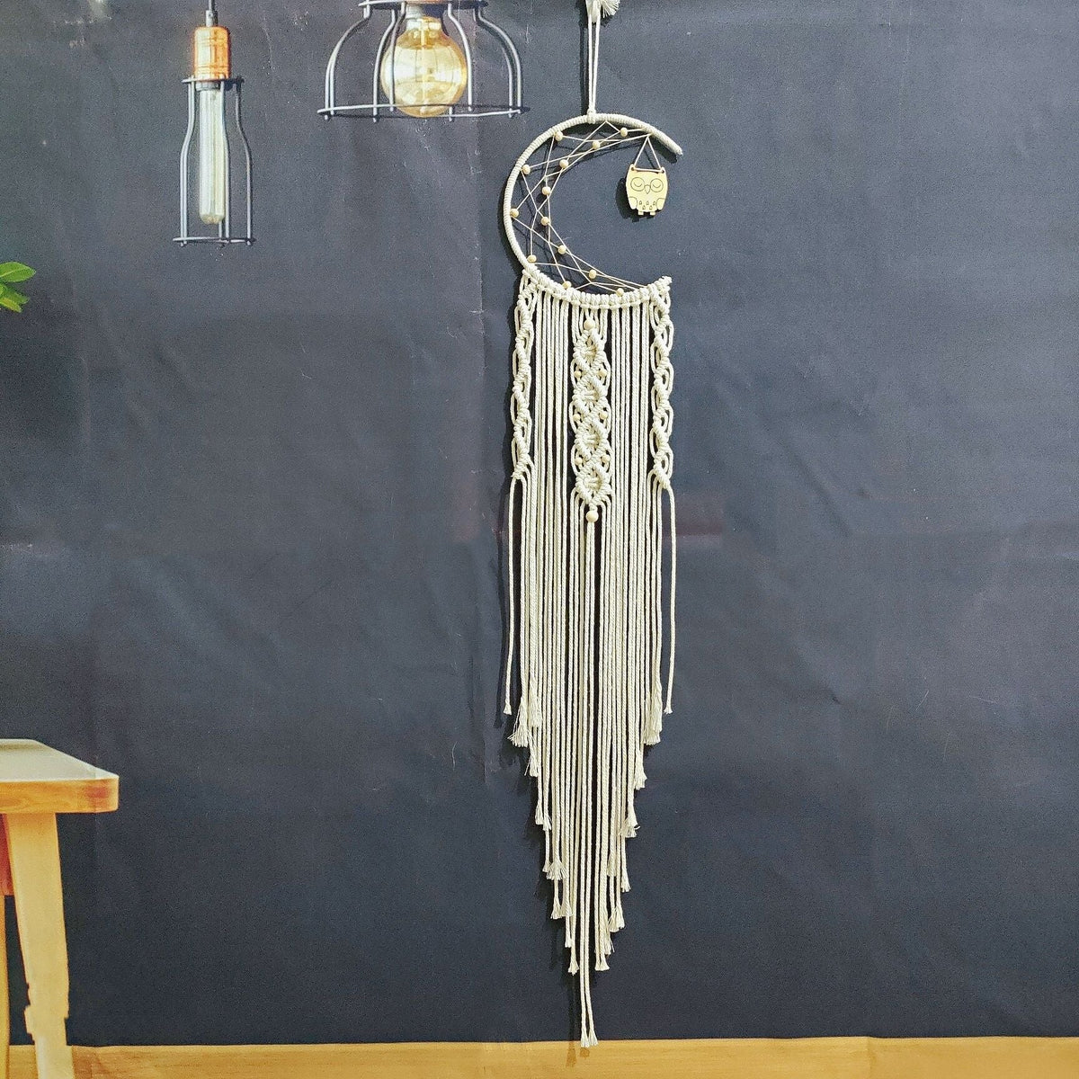 Macrame Moon Wall Hanging | Kelmera
