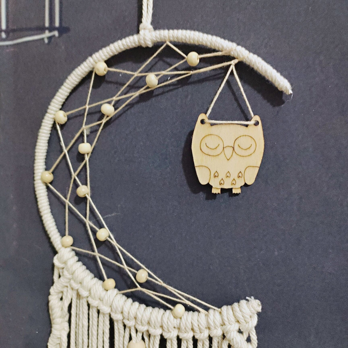Macrame Moon Wall Hanging | Kelmera