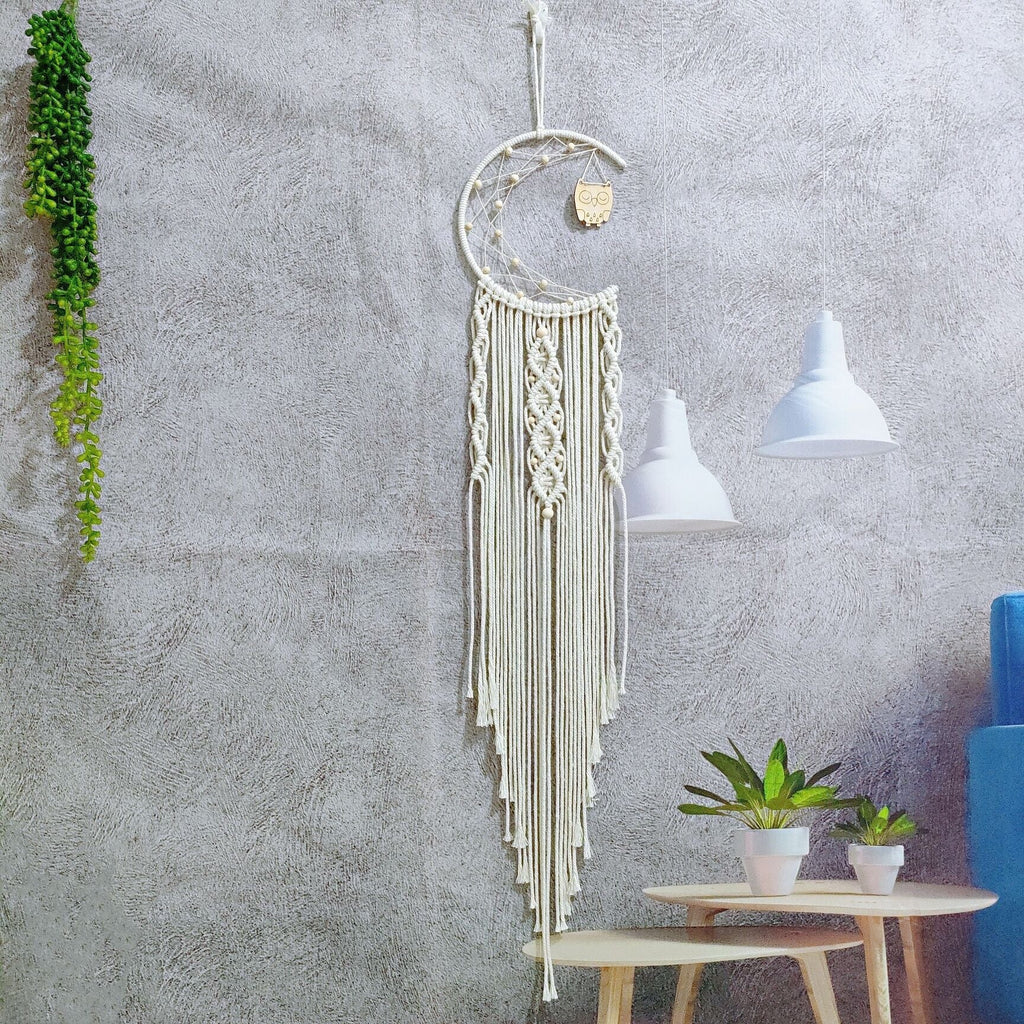 Macrame Moon Wall Hanging | Kelmera