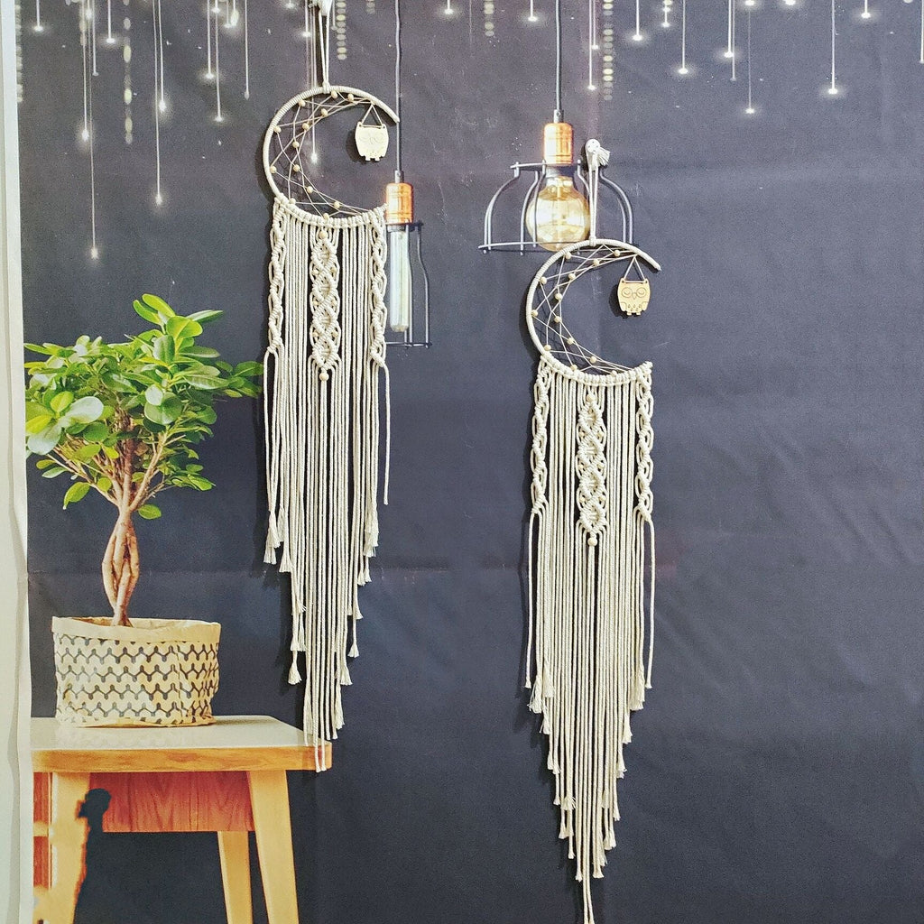 Macrame Moon Wall Hanging | Kelmera