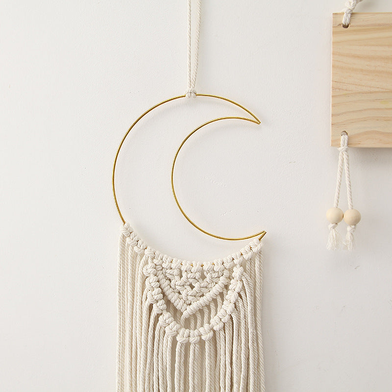 Macrame Moon Wall Hanging Model 6Poj | Kelmera