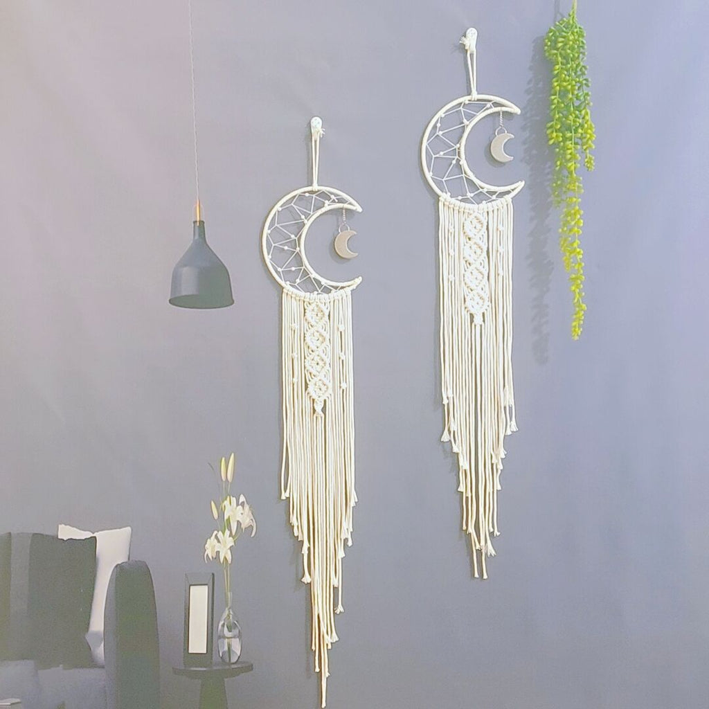 Macrame Moon Wall Hanging Model Djjh | Kelmera