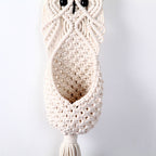 Macrame Owl Hanging Planter | Kelmera