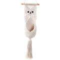 Macrame Owl Hanging Planter | Kelmera