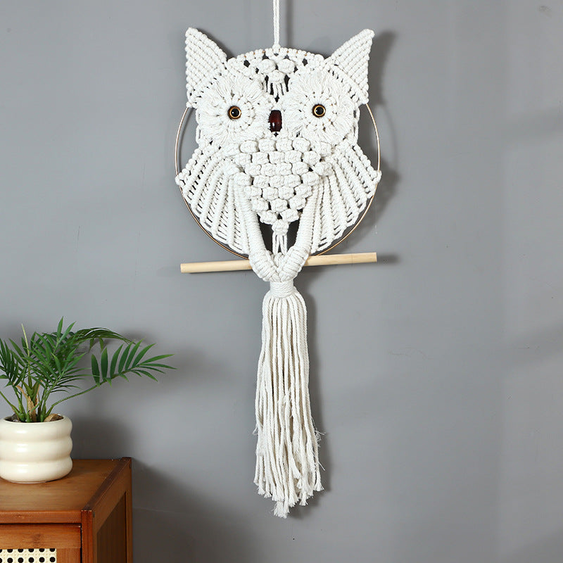 Macrame Owl Wall Hanging | Kelmera