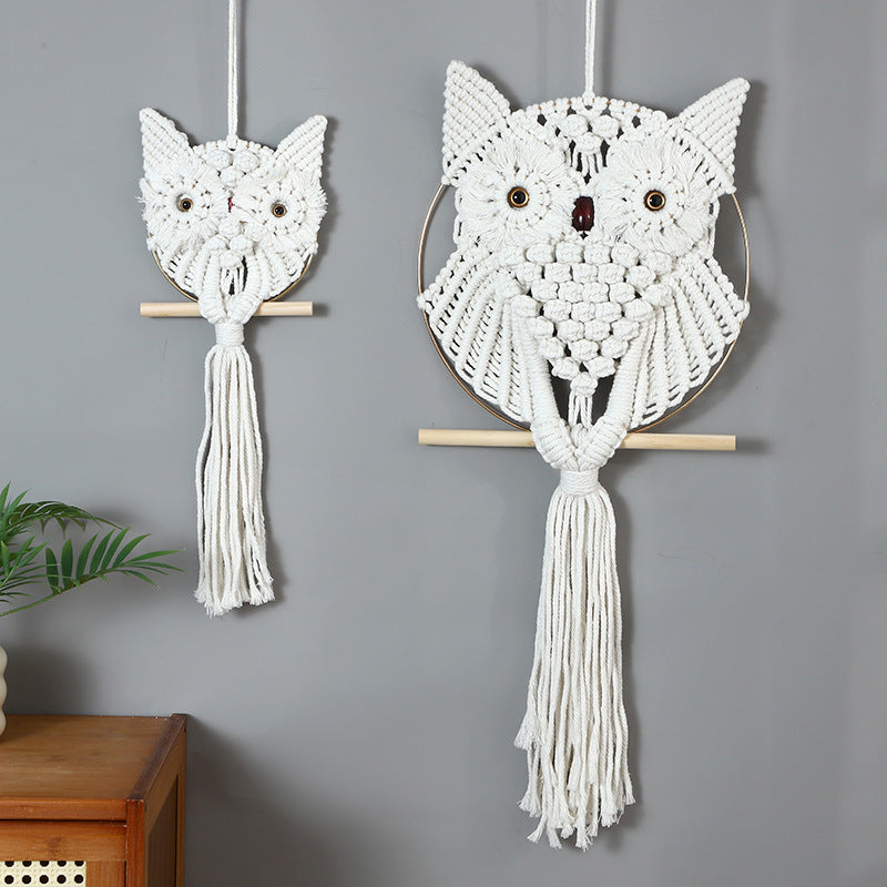 Macrame Owl Wall Hanging | Kelmera