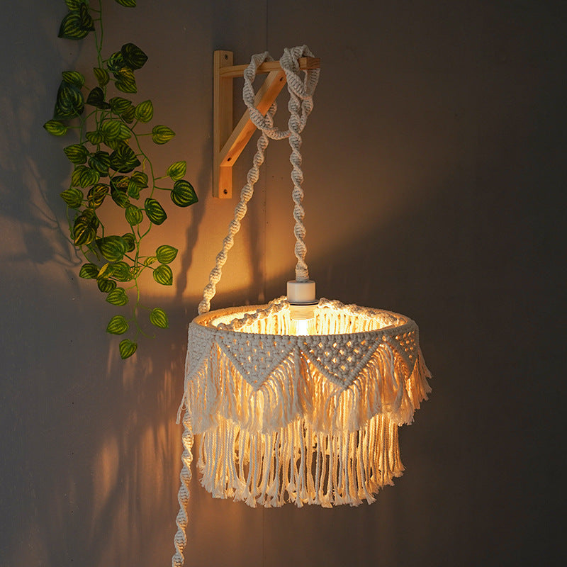 Macrame Pendant Light Shade | Kelmera