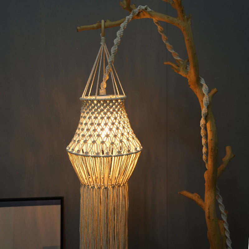 Macrame Pendant Light Shade | Kelmera