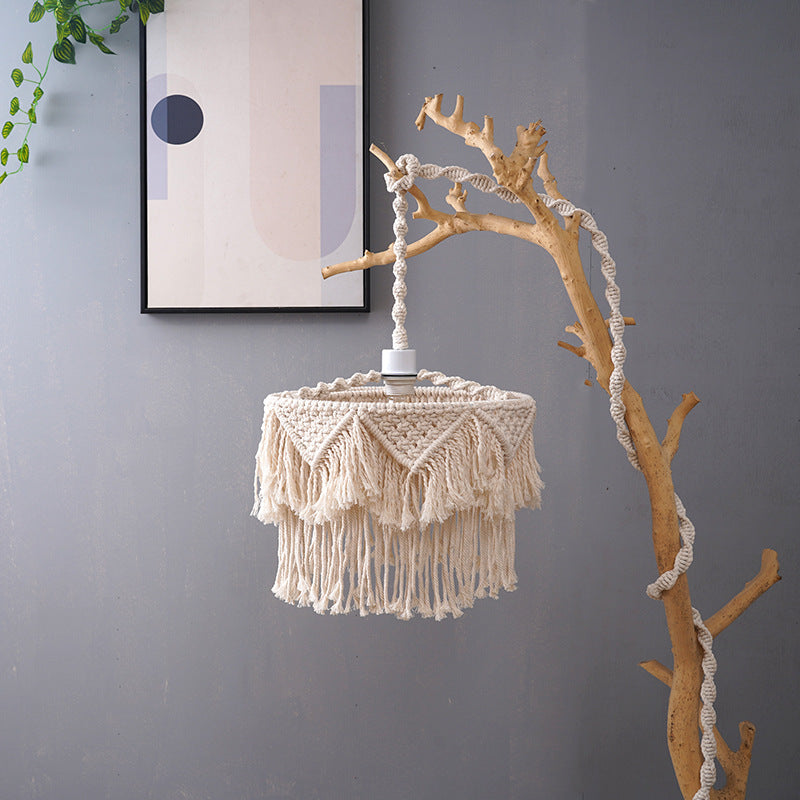 Macrame Pendant Light Shade | Kelmera