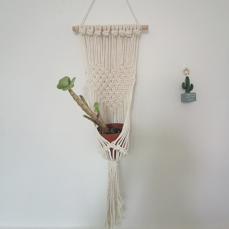 Macrame Plant Hanger 10 × 28 Inch | Kelmera