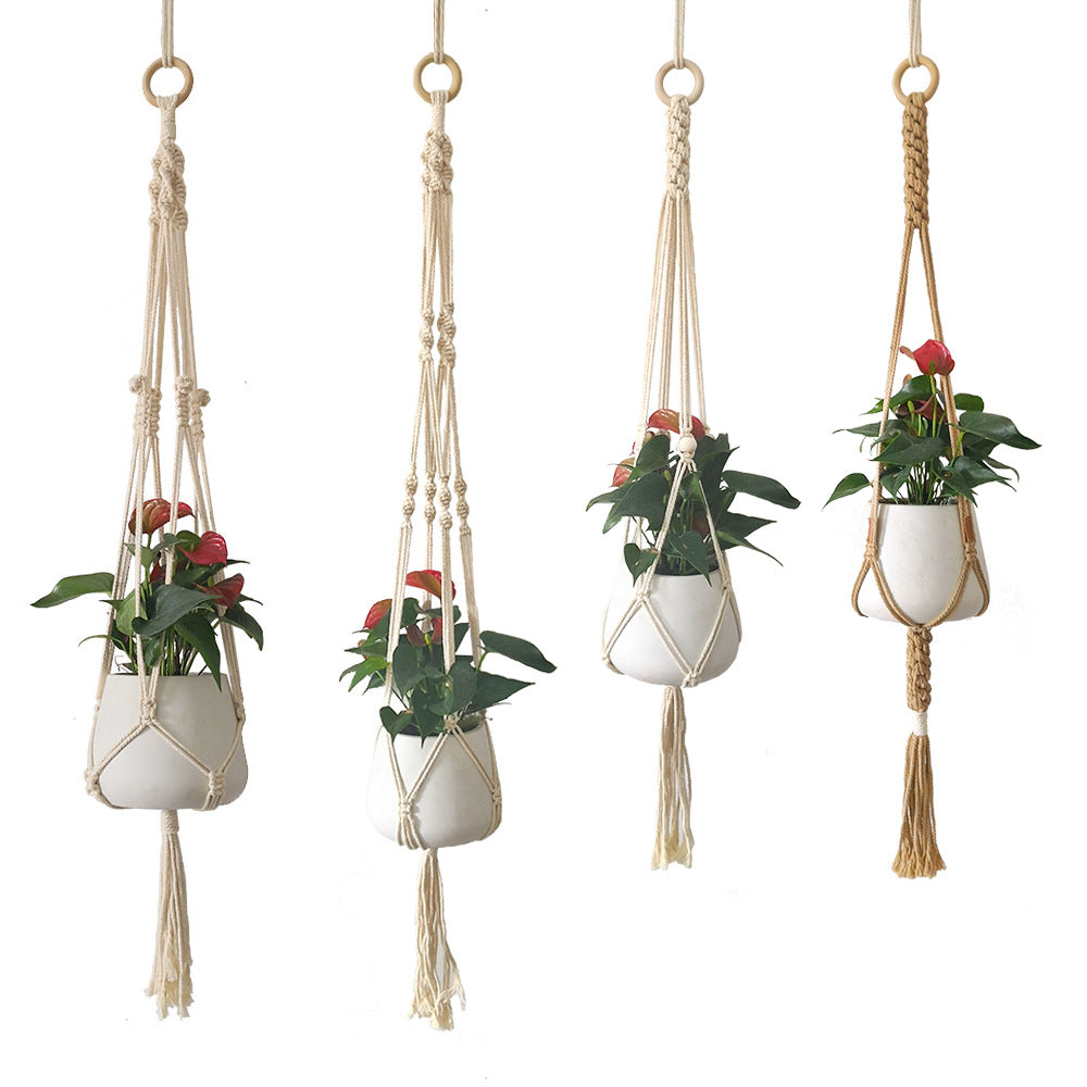 Macrame Plant Hanger Blue | Kelmera