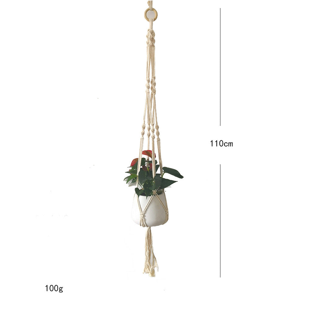Macrame Plant Hanger Blue | Kelmera