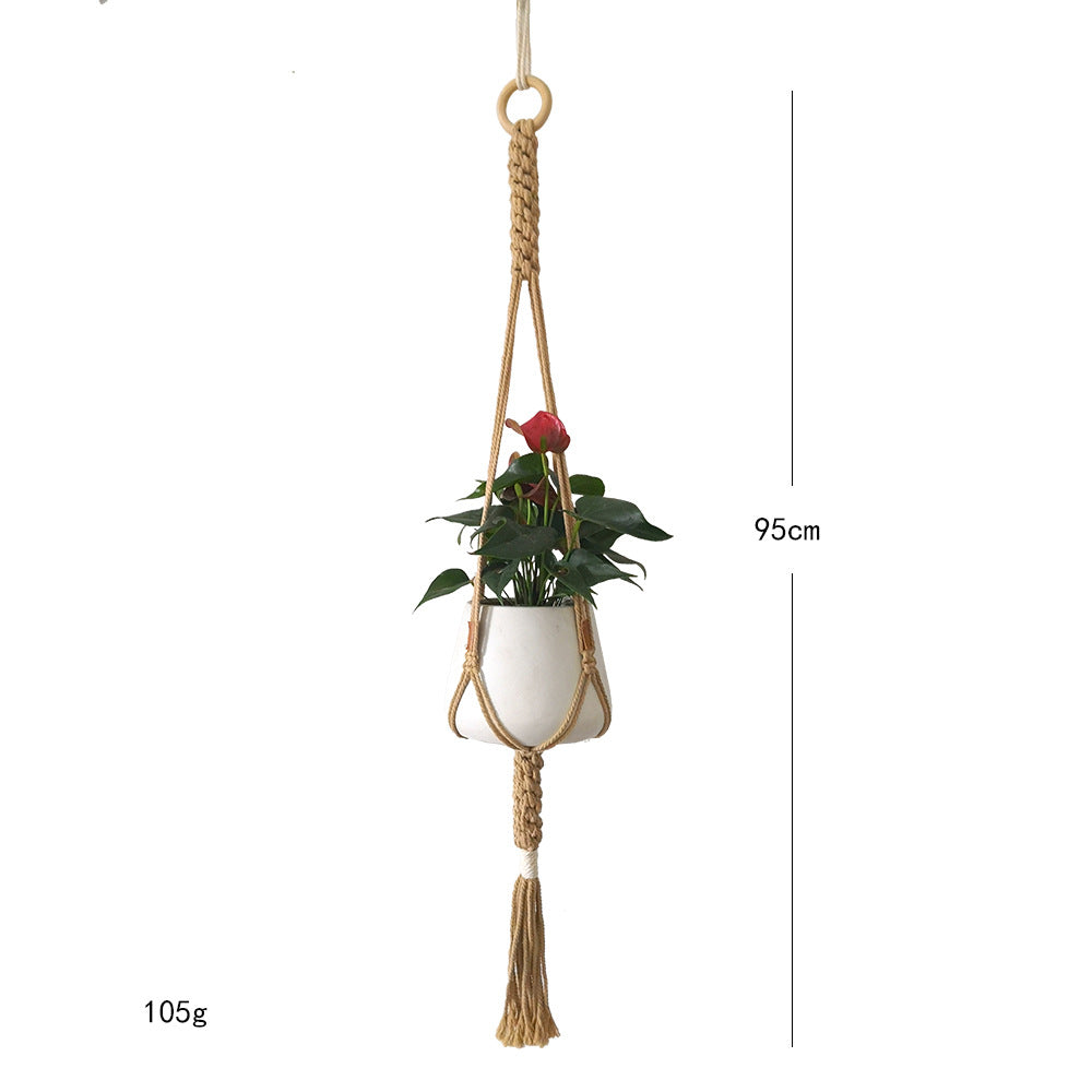 Macrame Plant Hanger Blue | Kelmera