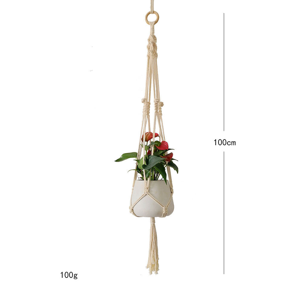 Macrame Plant Hanger Blue | Kelmera
