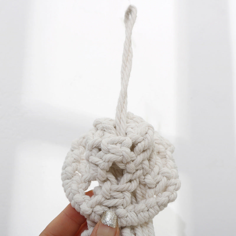 Macrame Plant Hanger Jellyfish Ornament | Kelmera