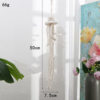 Macrame Plant Hanger Jellyfish Ornament | Kelmera