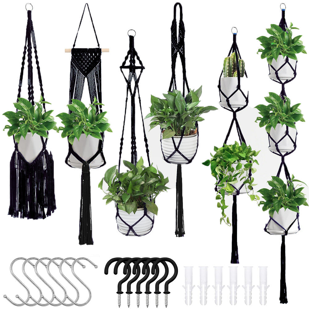 Macrame Plant Hanger Set | Kelmera