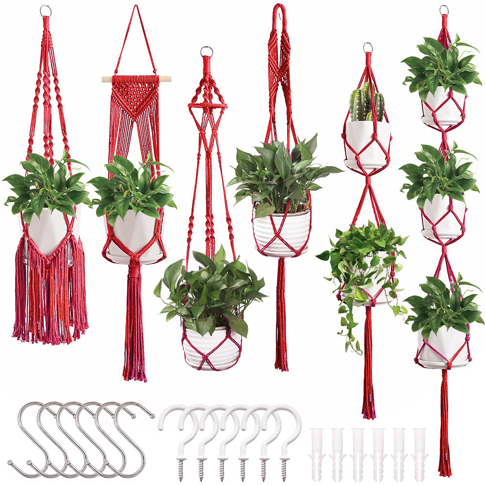 Macrame Plant Hanger Set | Kelmera