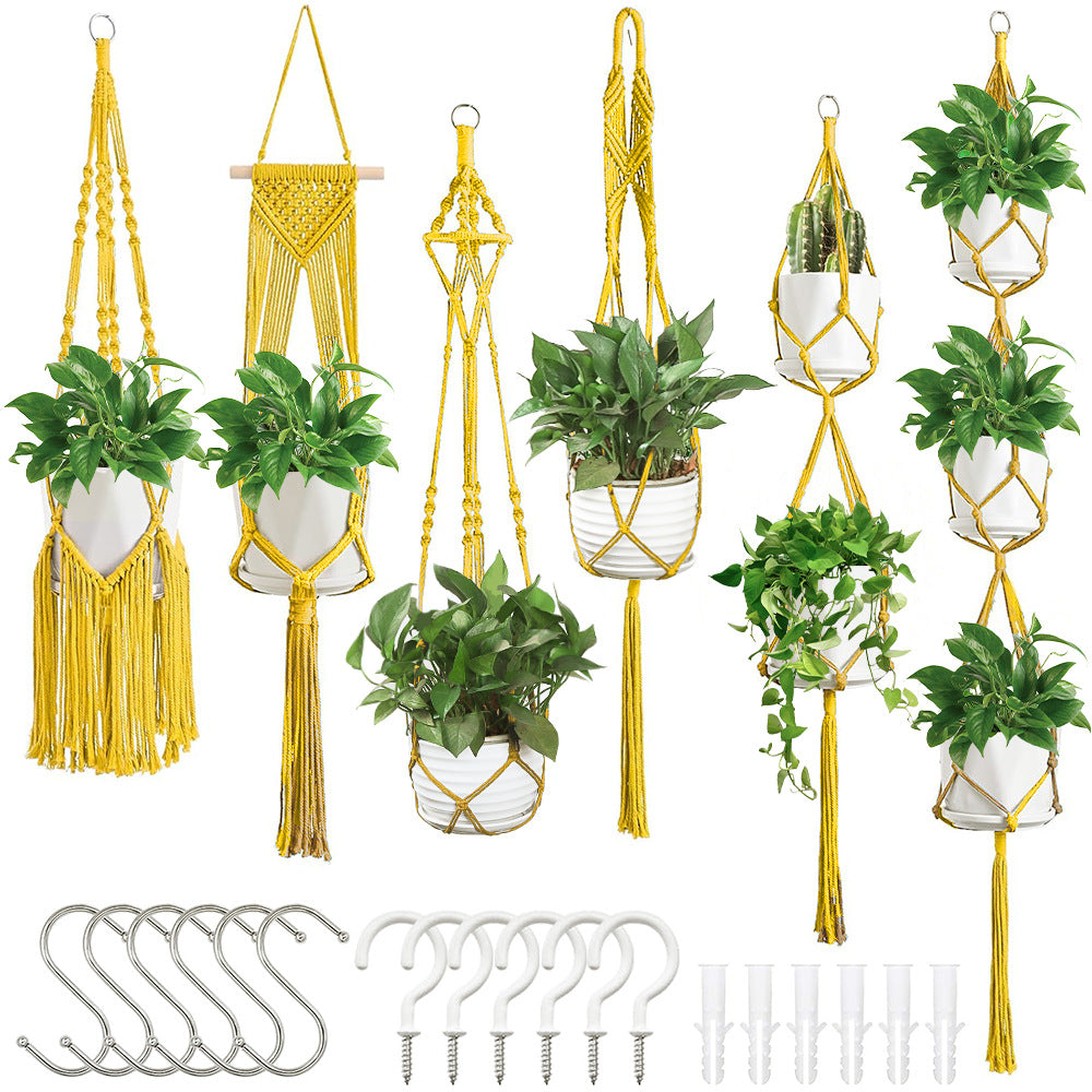Macrame Plant Hanger Set | Kelmera