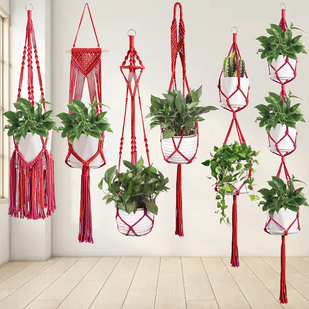 Macrame Plant Hanger Set | Kelmera