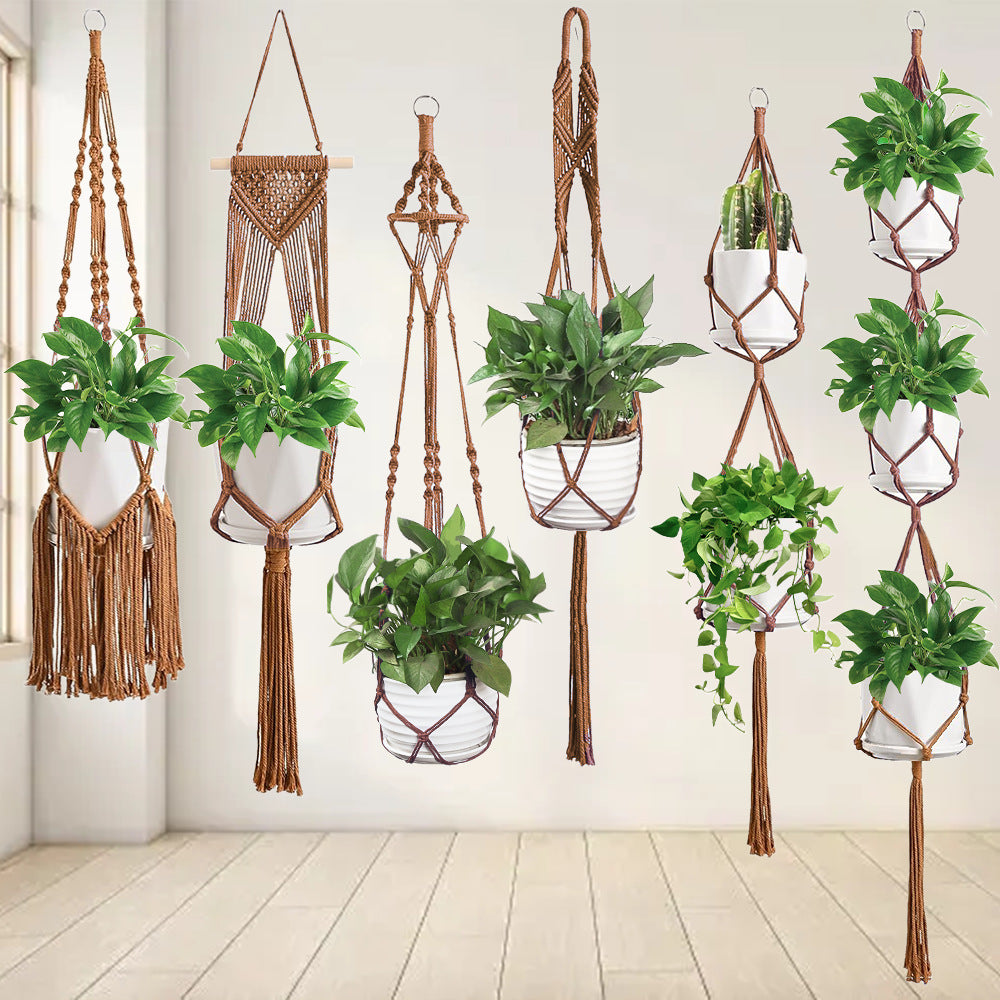 Macrame Plant Hanger Set | Kelmera