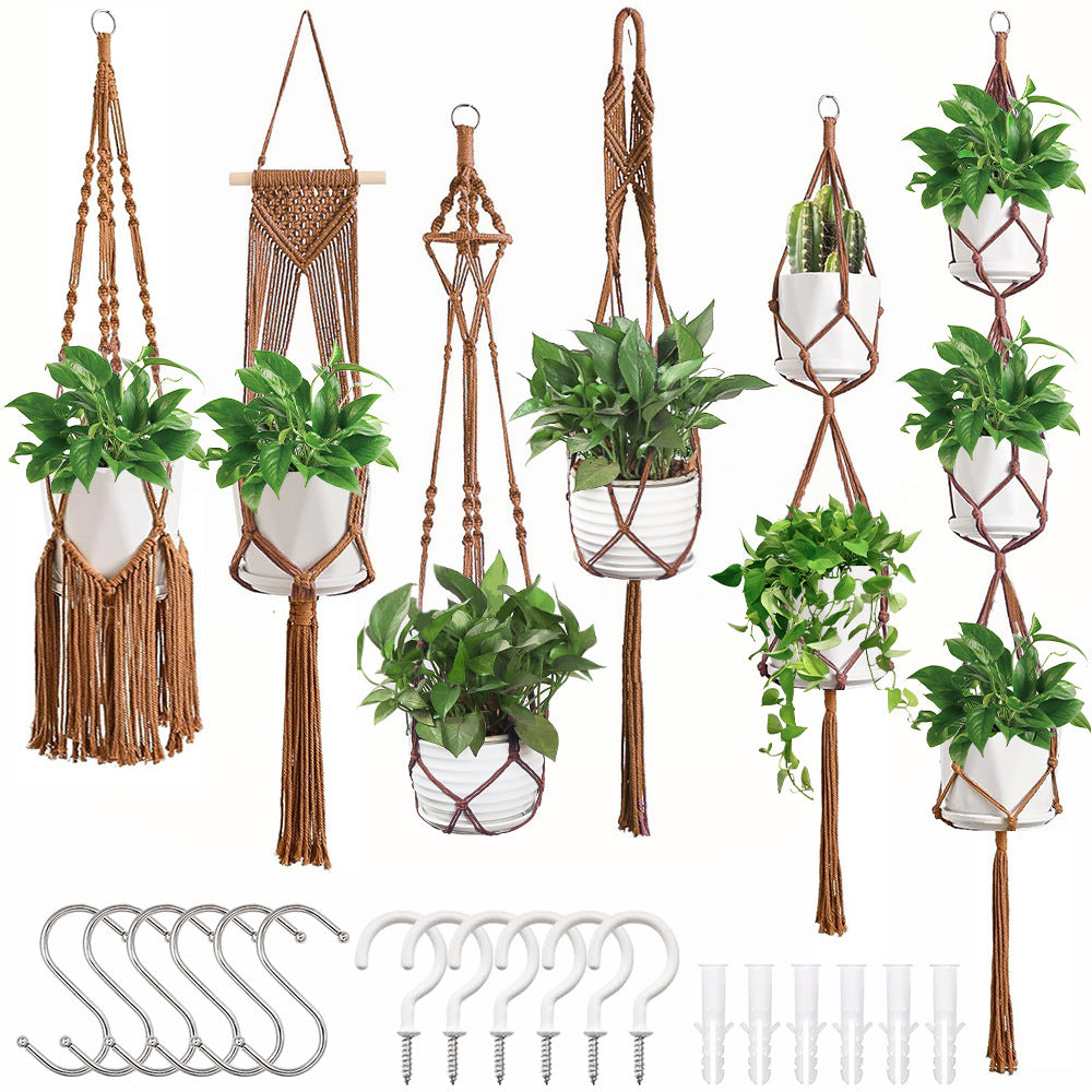 Macrame Plant Hanger Set | Kelmera