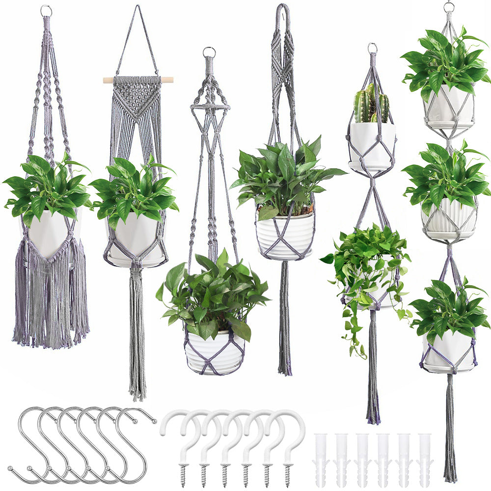 Macrame Plant Hanger Set | Kelmera