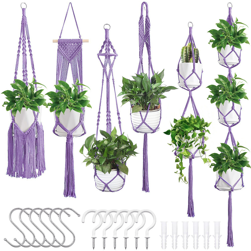 Macrame Plant Hanger Set | Kelmera