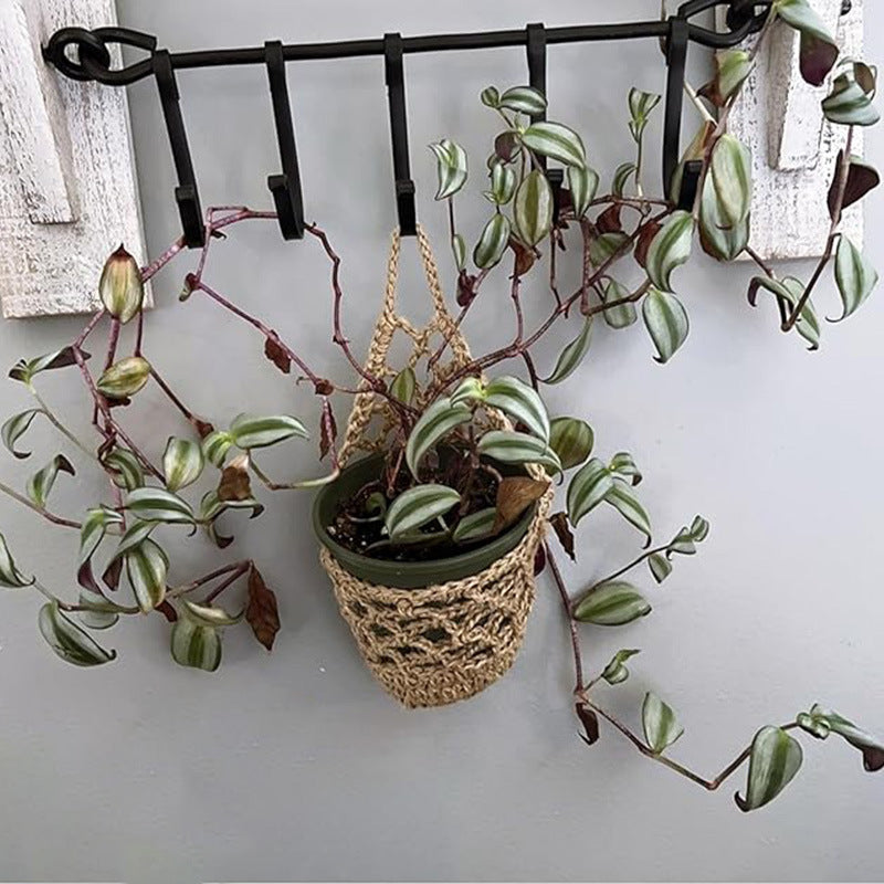 Macrame Plant Hanger White | Kelmera