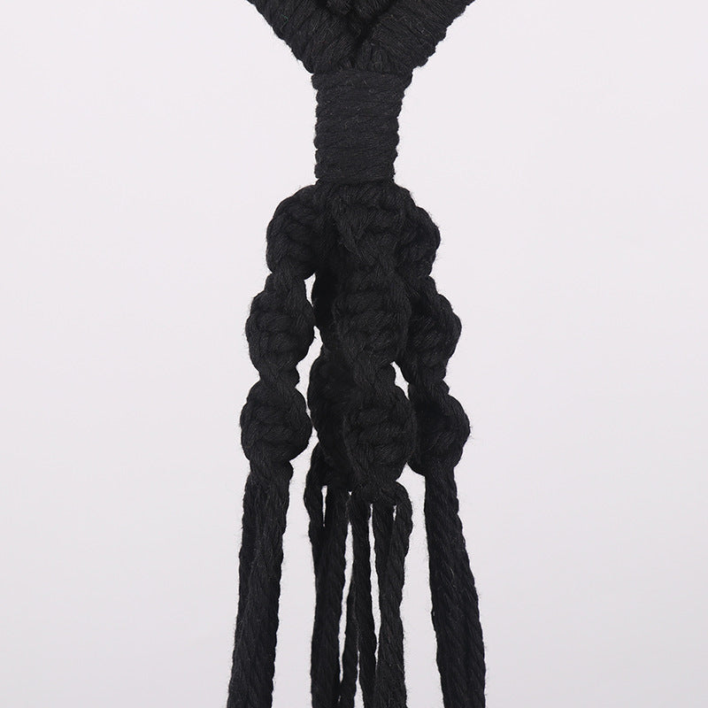 Macrame Plant Hanger with Decorative Design | Kelmera