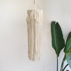Macrame Plant Hanger with Decorative Fringes | Kelmera