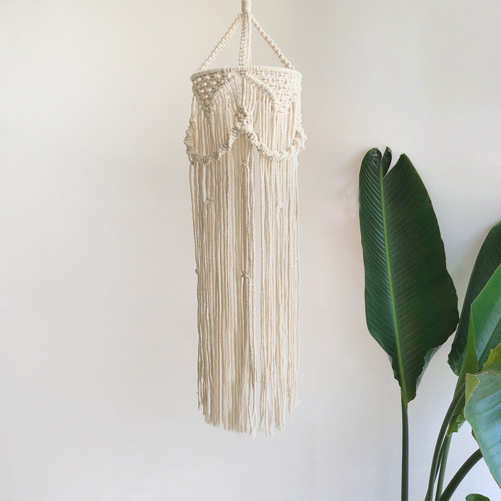 Macrame Plant Hanger with Decorative Fringes | Kelmera