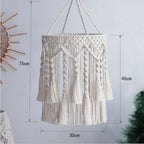 Macrame Plant Hanger with Decorative Fringes | Kelmera