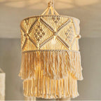Macrame Plant Hanger with Decorative Fringes | Kelmera