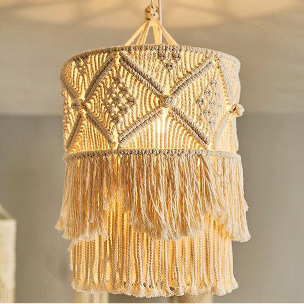 Macrame Plant Hanger with Decorative Fringes | Kelmera