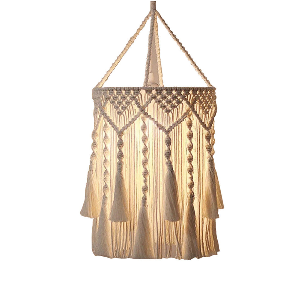 Macrame Plant Hanger with Decorative Fringes | Kelmera