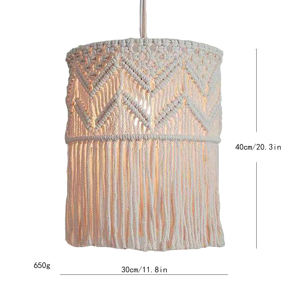 Macrame Plant Hanger with Decorative Fringes | Kelmera