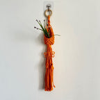 Macrame Plant Hanger with Decorative Tassels | Kelmera