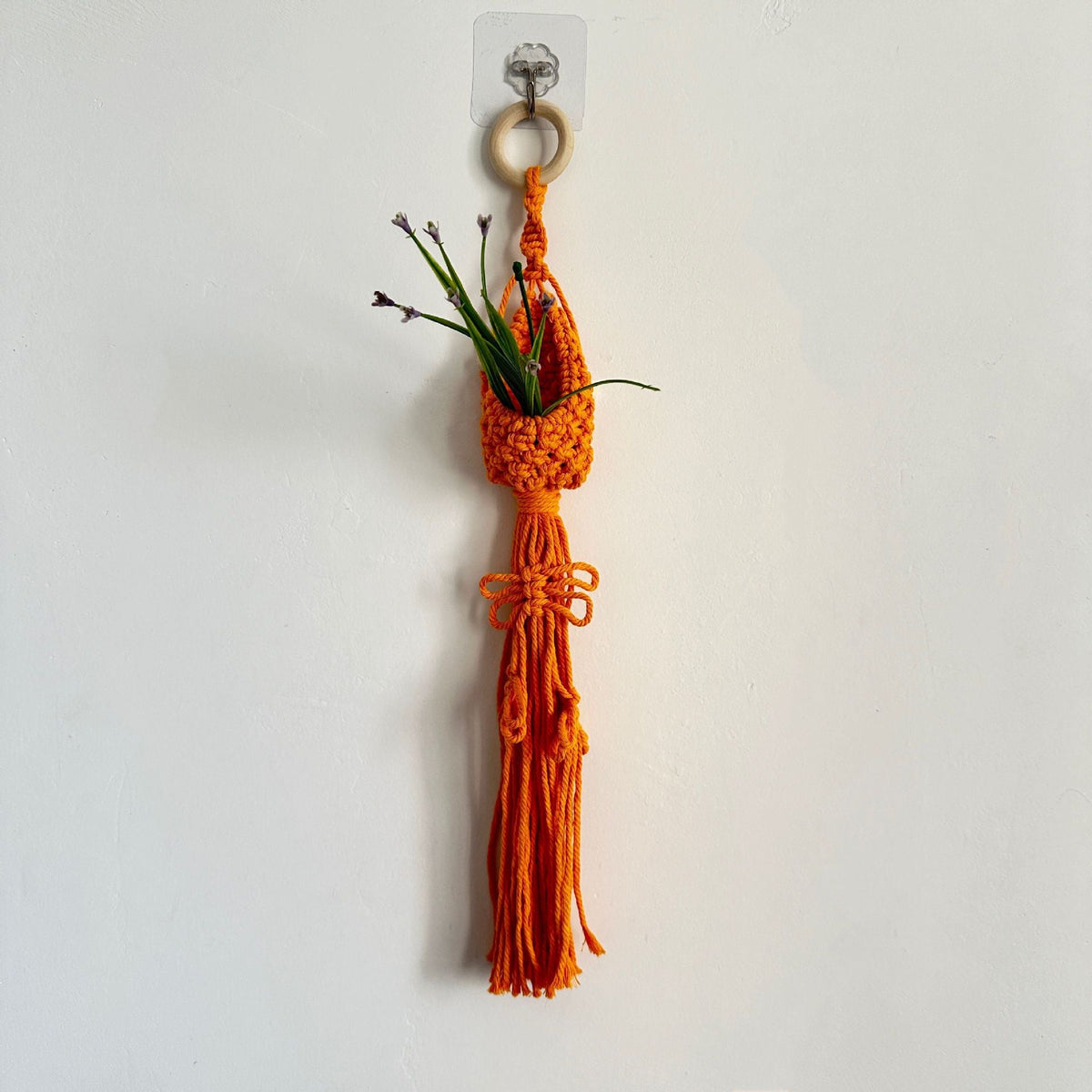 Macrame Plant Hanger with Decorative Tassels | Kelmera