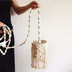 Macrame Plant Hanger with Fringed Design | Kelmera