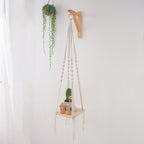 Macrame Plant Hanging Shelf | Kelmera