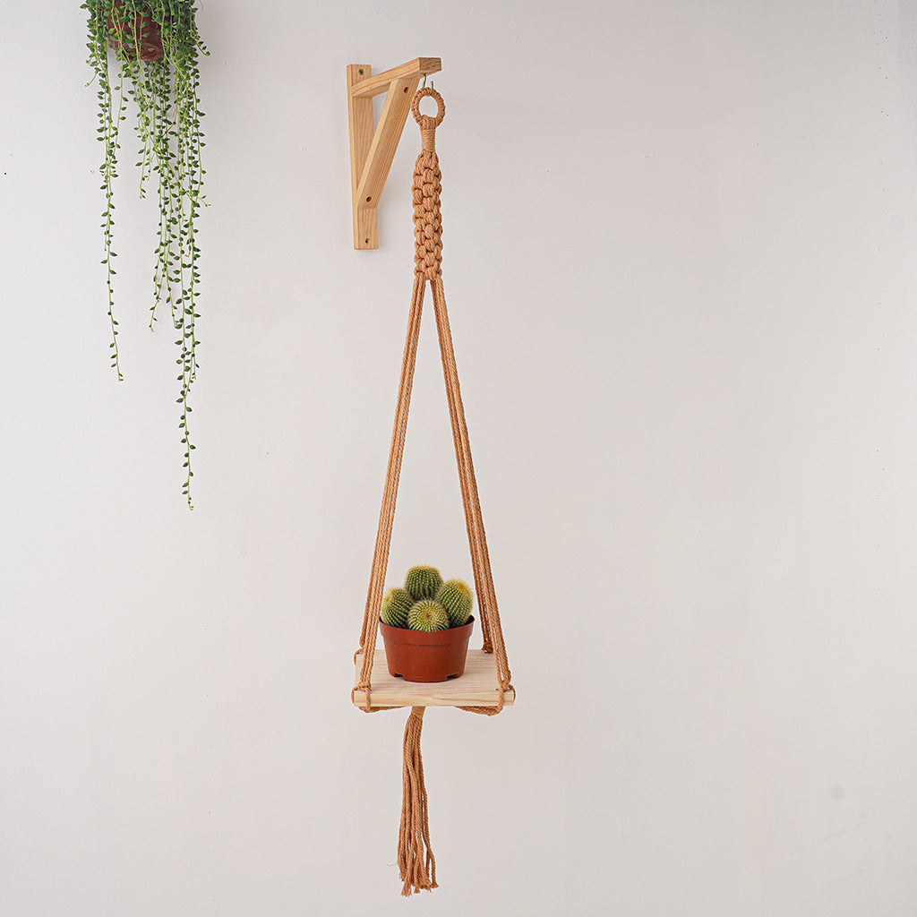 Macrame Plant Hanging Shelf | Kelmera