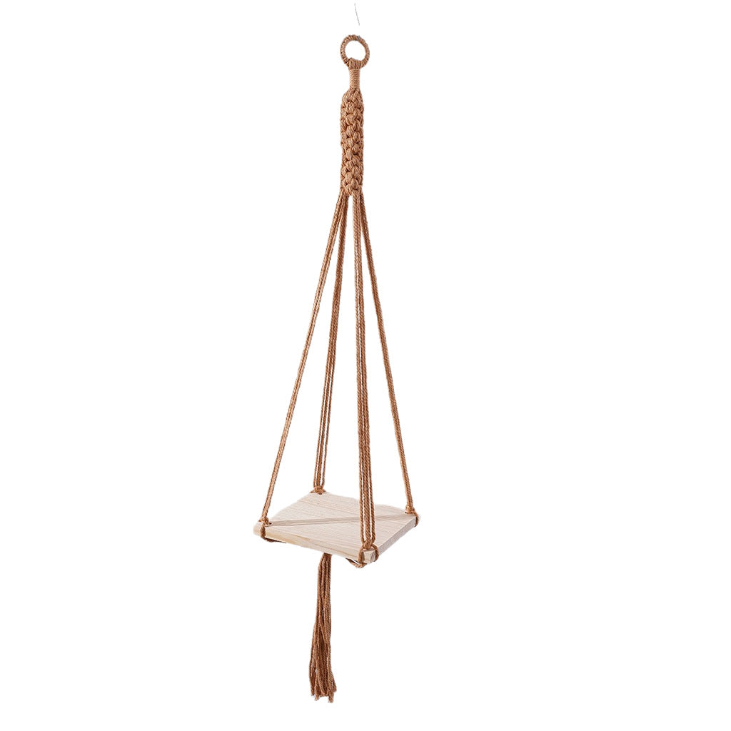 Macrame Plant Hanging Shelf | Kelmera