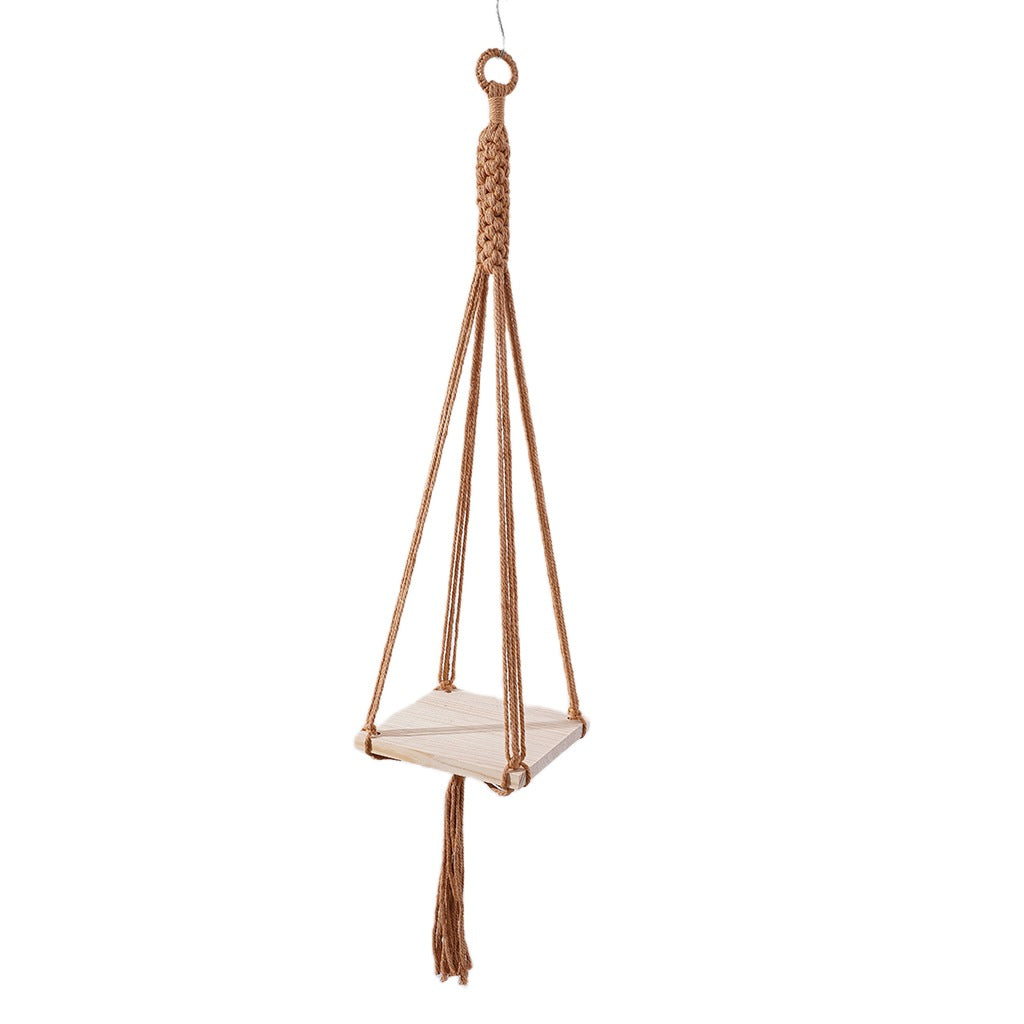 Macrame Plant Hanging Shelf | Kelmera