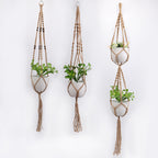 Macrame Plant Holder with Artistic Design | Kelmera